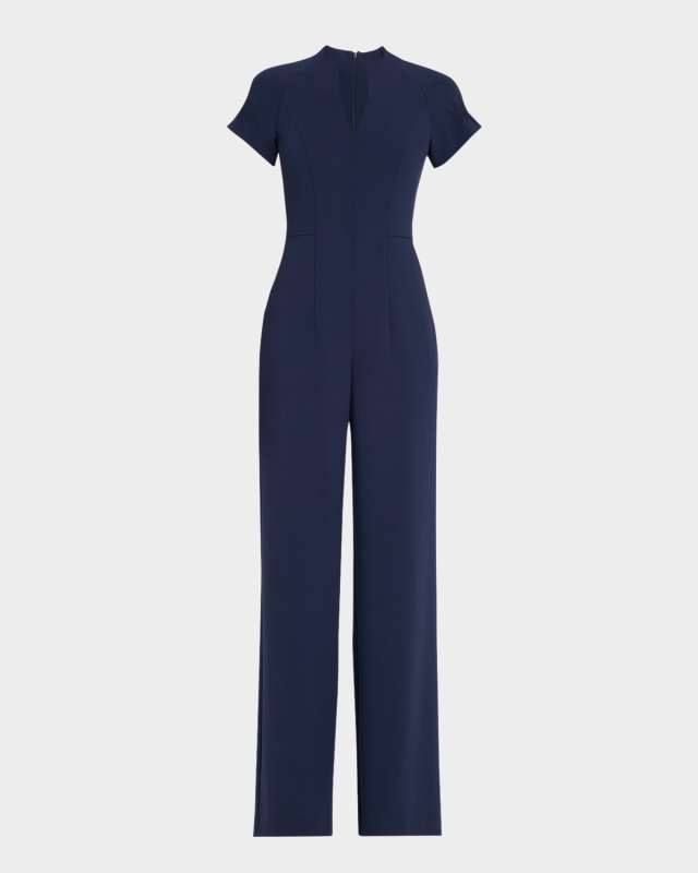 Patel Seamed Straight-Leg Jumpsuit